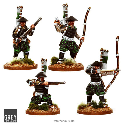 Test of Honour Ashigaru with Bows and Muskets