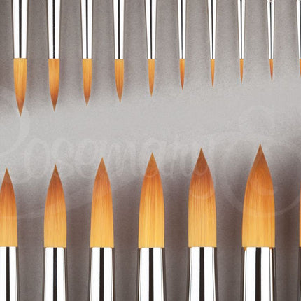 Series 301 Pointed Round Golden Synthetic