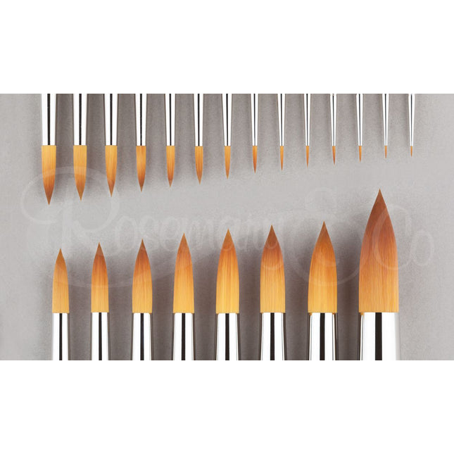 Series 301 Pointed Round Golden Synthetic