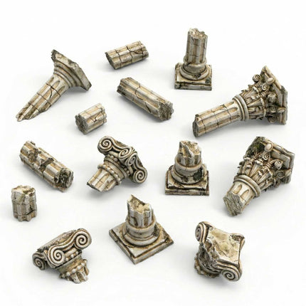 3D printed Greek Column Ruins 1:48-1:35