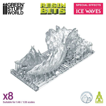 3D Print - Special Effects - Ice Waves