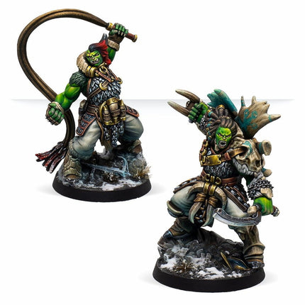 Warcrow - Nothern Tribes Orc Officers