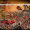 Evenement voor Warhammer 40K: Combat Patrol introductie, georganiseerd door Een Kleine Wereld, met spelers en miniaturen in een gaming setting