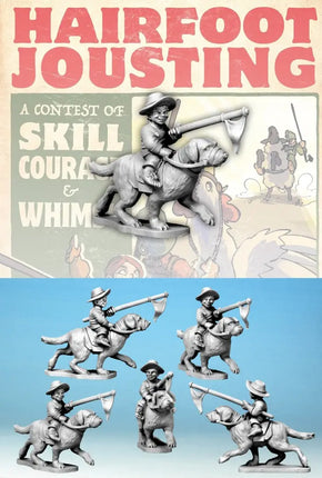 Hairfoot Jouster riding a Dog