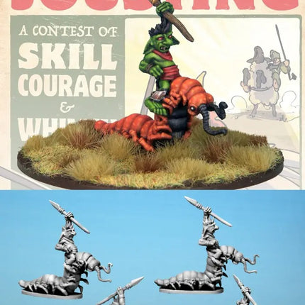 Wartnose Jouster riding a Centipede