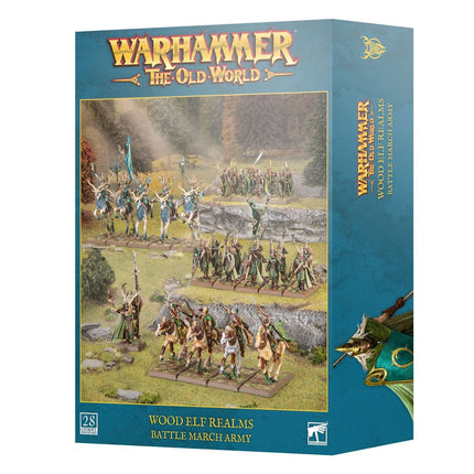 Wood Elf Realms Battle March Army