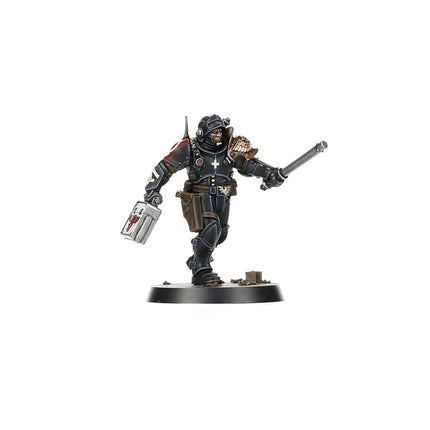 Warhammer 40.000 Imperial Agents: Exaction Squad, gedetailleerde miniatuur van het Imperium voor bordspellen en verzamelingen.