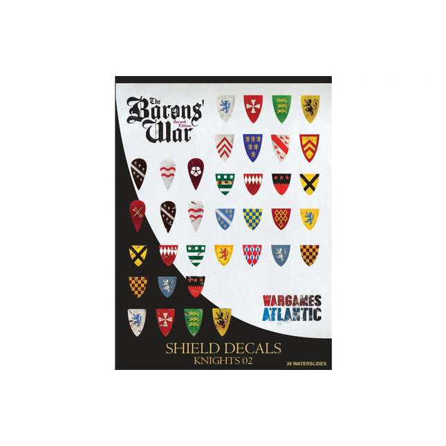 Barons War Shield Decals 02 - Knights