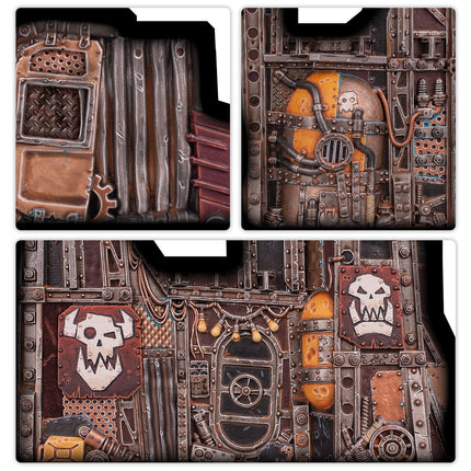 Warhammer 40.000 Introductory Starterset met miniaturen en accessoires voor beginners, inclusief handleiding en speelmaterialen.