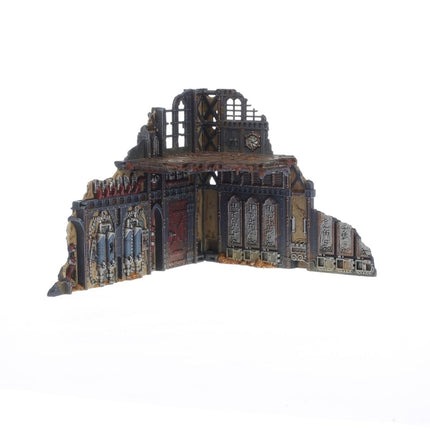 Warhammer 40.000 Combat Patrol: Battlezone terrein met gedetailleerde sculpturen en strategische landschappen, ideaal voor tabletop gameplay.