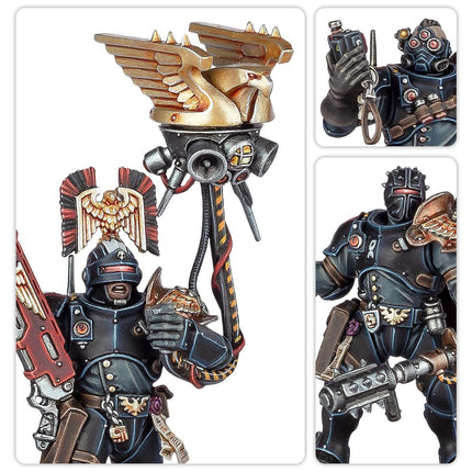 Warhammer 40.000 Imperial Agents: Exaction Squad van het Imperium, miniatuurfiguren voor bordspellen en modelbouw