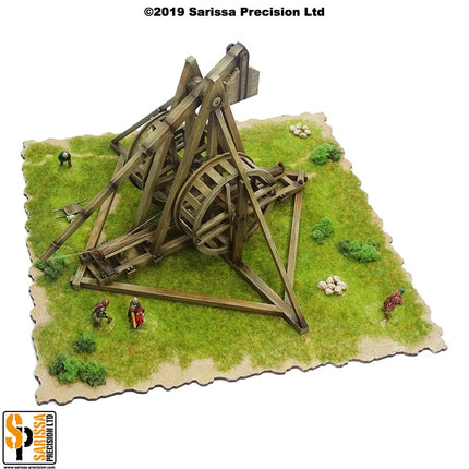 Trebuchet (28mm) with crew