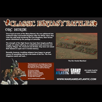 Classic Fantasy Battles Orc Horde