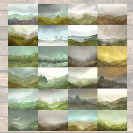 Jon Hodgson Backdrops Book One A4