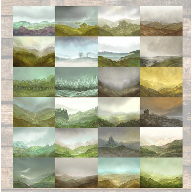Jon Hodgson Backdrops Book One A4