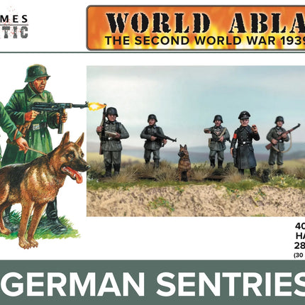 German Sentries & Dogs (World Ablaze)