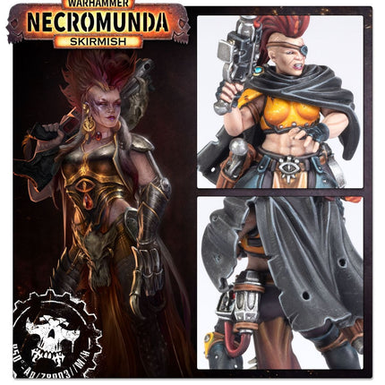 Necromunda Skirmish Core Set voor wargames, inclusief miniaturen en speelmaterialen voor strategisch gevecht