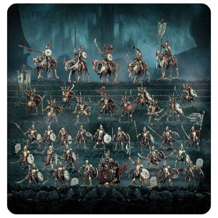 AoS Spearhead Soulblight Gravelords Deathrattle Tomb Host