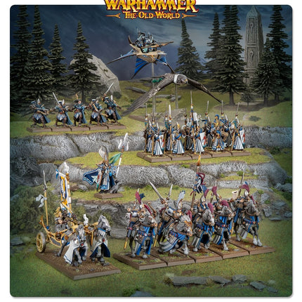 High Elf Realms Battle March Army