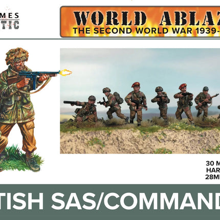 British SAS/Commandos (World Ablaze)