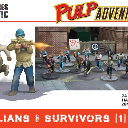 Pulp Adventure! Civilians & Survivors 1 - Men