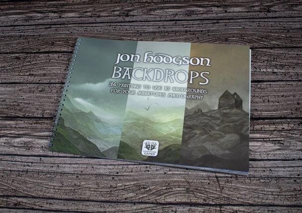 Jon Hodgson Backdrops Book One A4