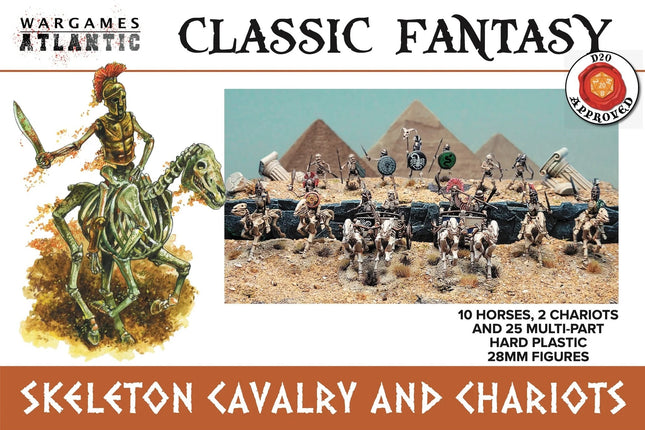 Skeleton Cavalry and Chariots (Classic Fantasy)