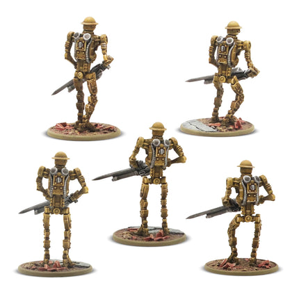 Konflikt '47 British Mk I Automated Infantry Squad with MMG