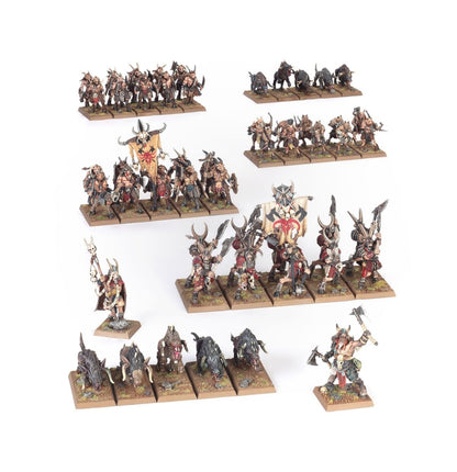 Beastmen Brayherds Battle March Army