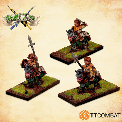 Half Tilt Chivalrous Squires