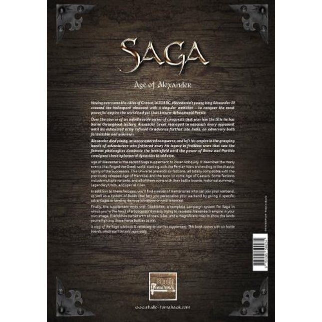 SAGA Supplement Age of Alexander