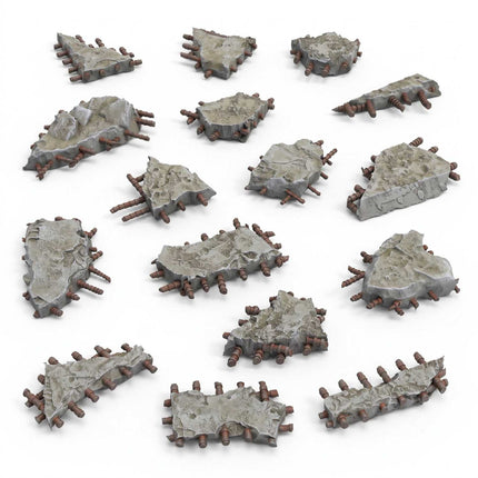 3D Printed Concrete Ruins