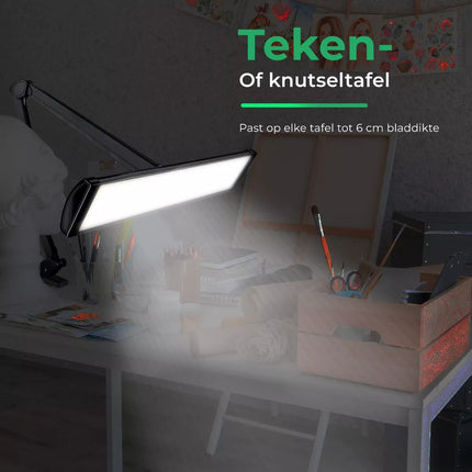 SBR Professional daglichtlamp Zwart