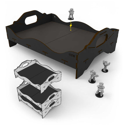Stackable tournament tray 420mm (1 tray)