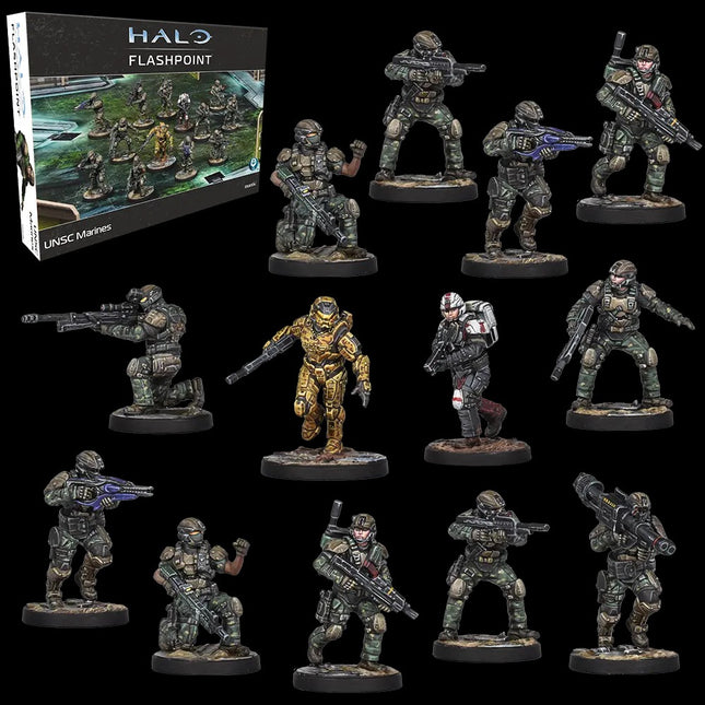 Halo: Flashpoint - UNSC Marines (13 models)