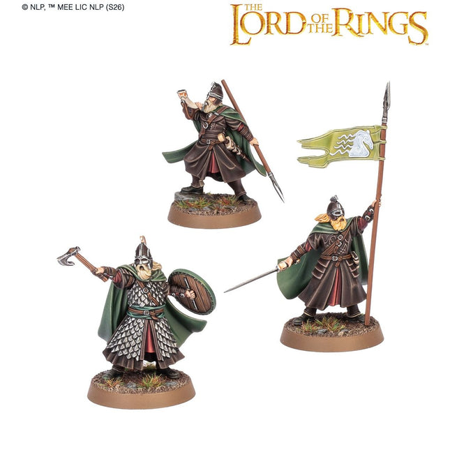 Middle Earth SBG Warriors of Rohan Commanders