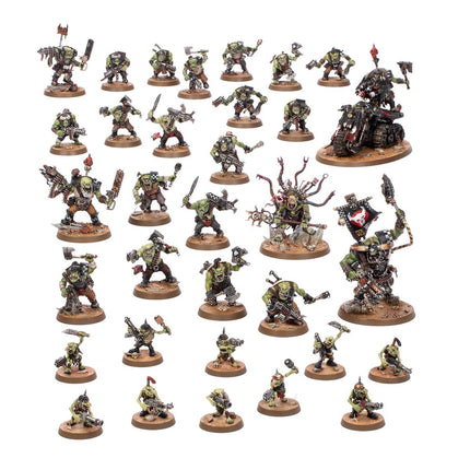 Warhammer 40.000 Starterset met miniaturen, regels en accessoires voor het starten met Warhammer 40k spellen.