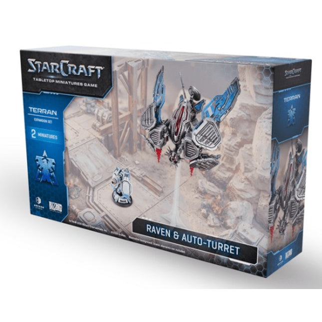 StarCraft Terran Raven uitbreidingsset met miniatuur en details voor de strategische kaartspellen en verzamelingen