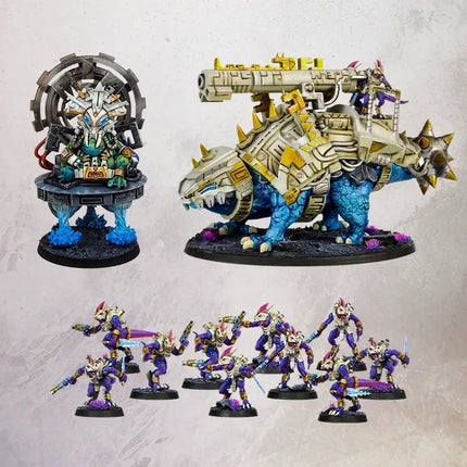 OPR's Grimdark Future Saurian Starhost Vanguard Expansion