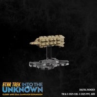 Star Trek Into the Unknown Glory and Zeal uitbreidingspakket met kaarten en tokens voor bordspellen