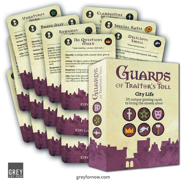 Guards of Traitor's Toll City Life card set