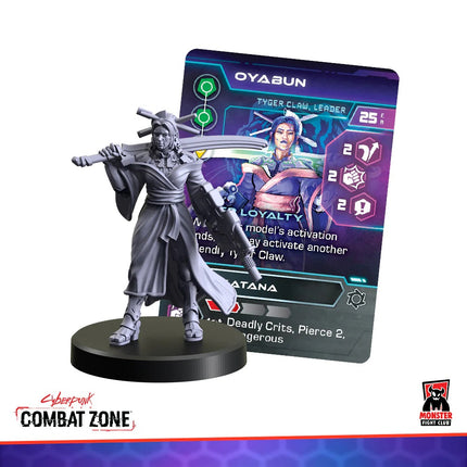 Cyberpunk Red Combat Zone Tiger Claw Faction Starter