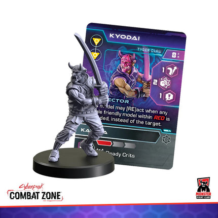 Cyberpunk Red Combat Zone Tiger Claw Faction Starter