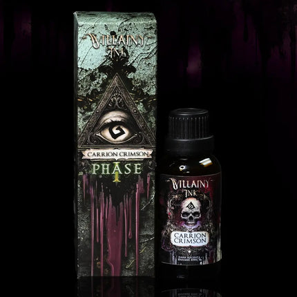 Villainy Ink Enamels • Phase I - Carrion Crimson