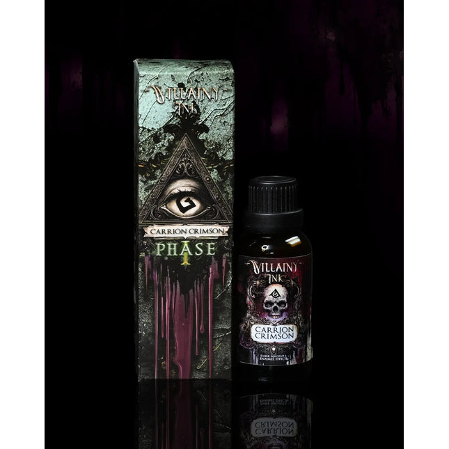 Villainy Ink Enamels • Phase I - Carrion Crimson