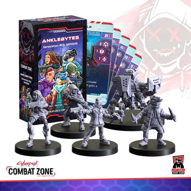Cyberpunk Red Combat Zone: Anklebytes - Gen Red Gangers