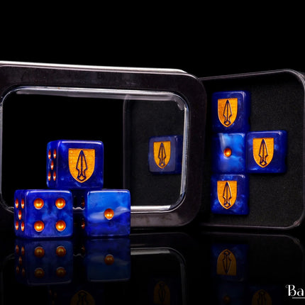 Baron of Dice Trench Crusade Principality of New Antioch Dice Set (8)