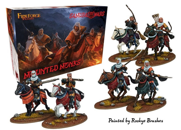 Mounted Monks