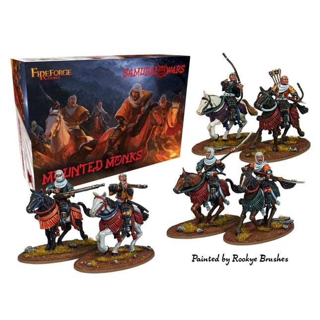 Mounted Monks