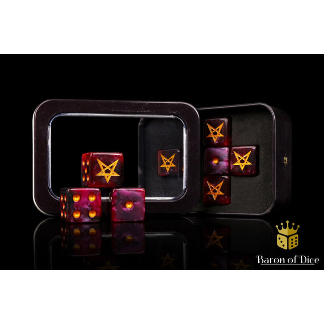Baron of Dice Trench Crusade Heretic Legion Dice Set (8)